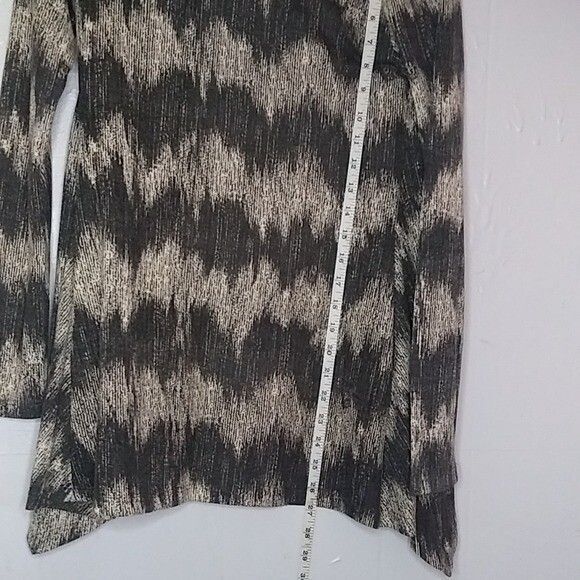 Pretty young thing Long open Womens cardigan top gray size Small - Picture 6 of 9